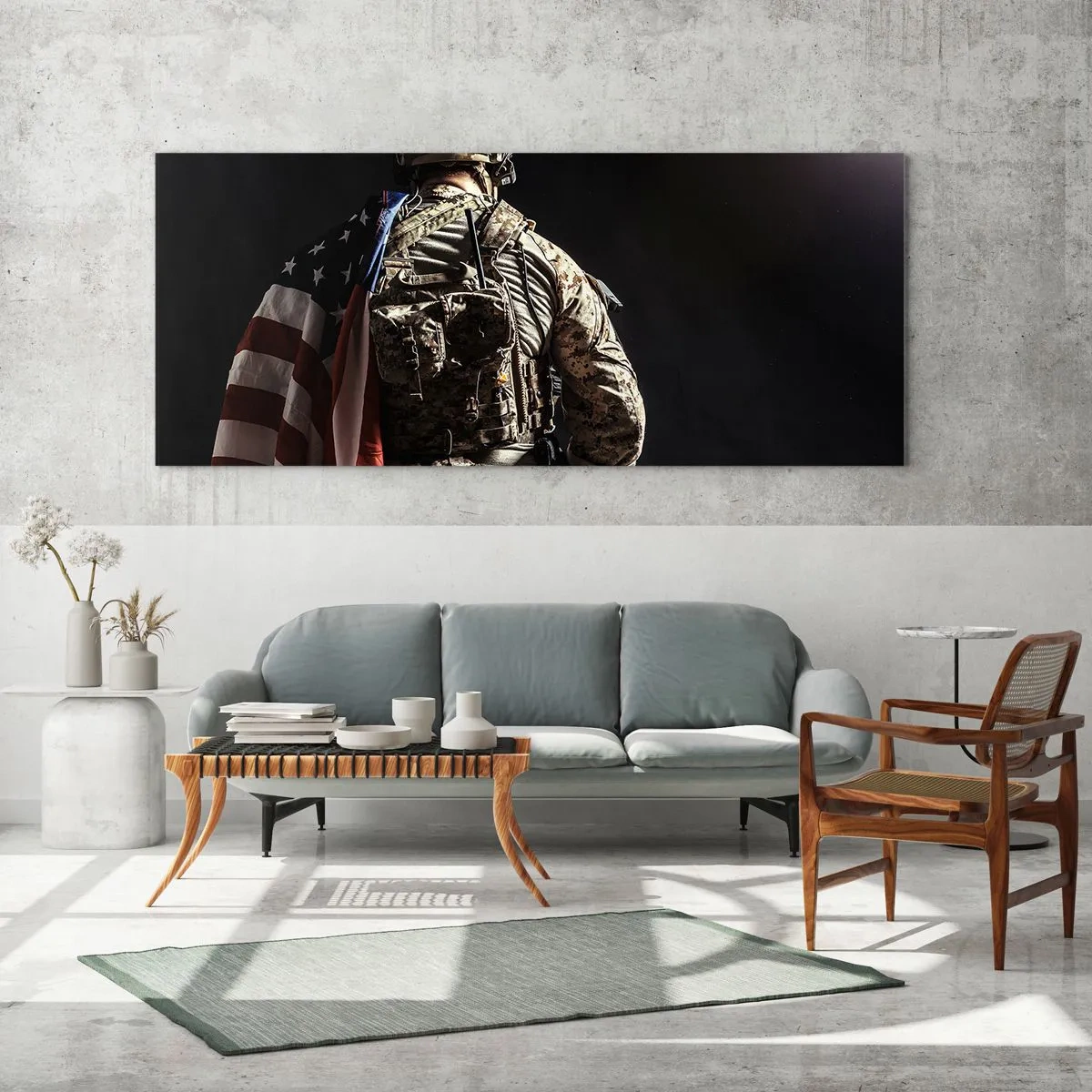 Tablou pe sticlă - D-aia - 120x50 cm