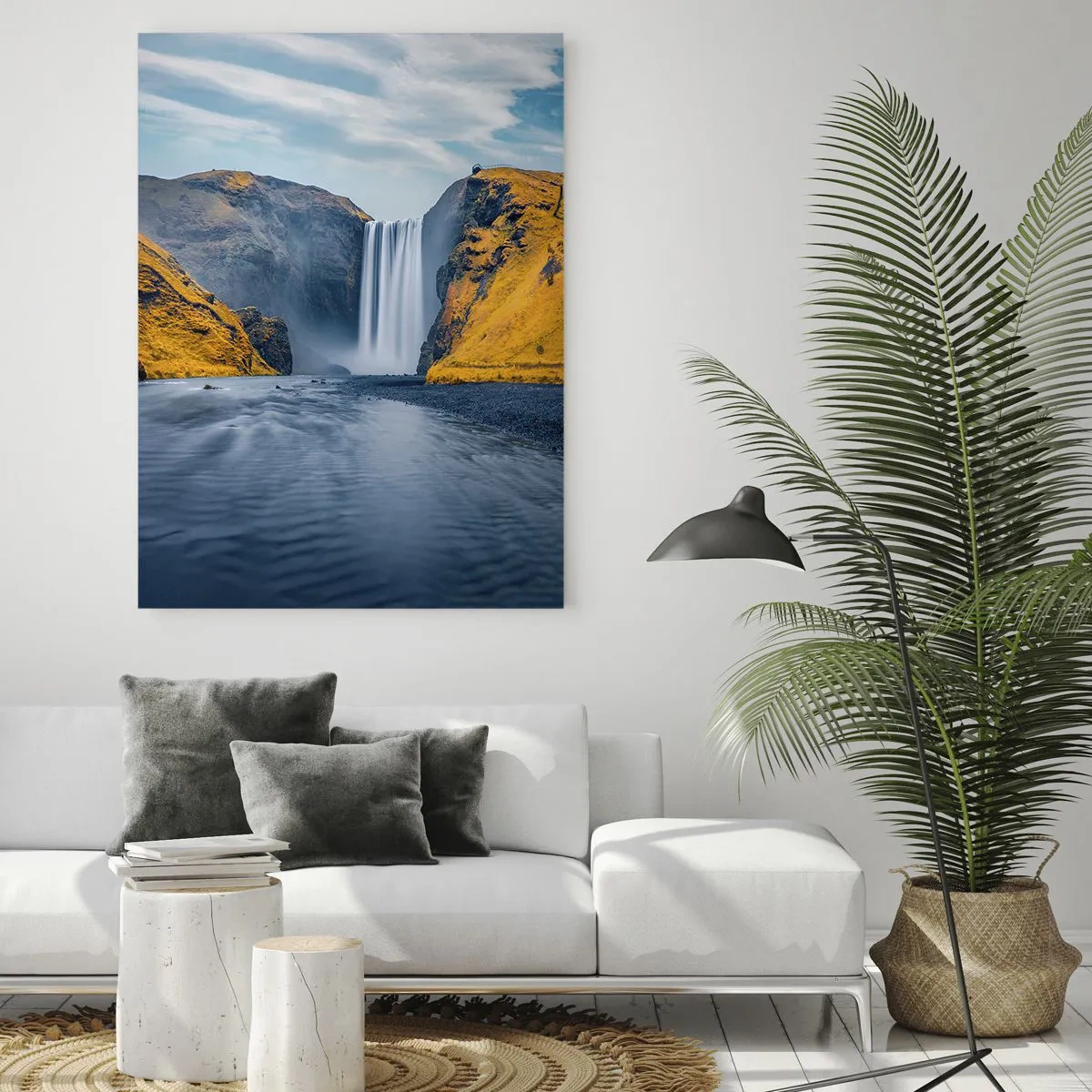 Tablou pe sticlă - Durată eternă, mișcare eternă - 50x70 cm