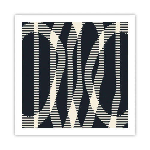 Poster - Încercare de străpungere a întunericului - 60x60 cm