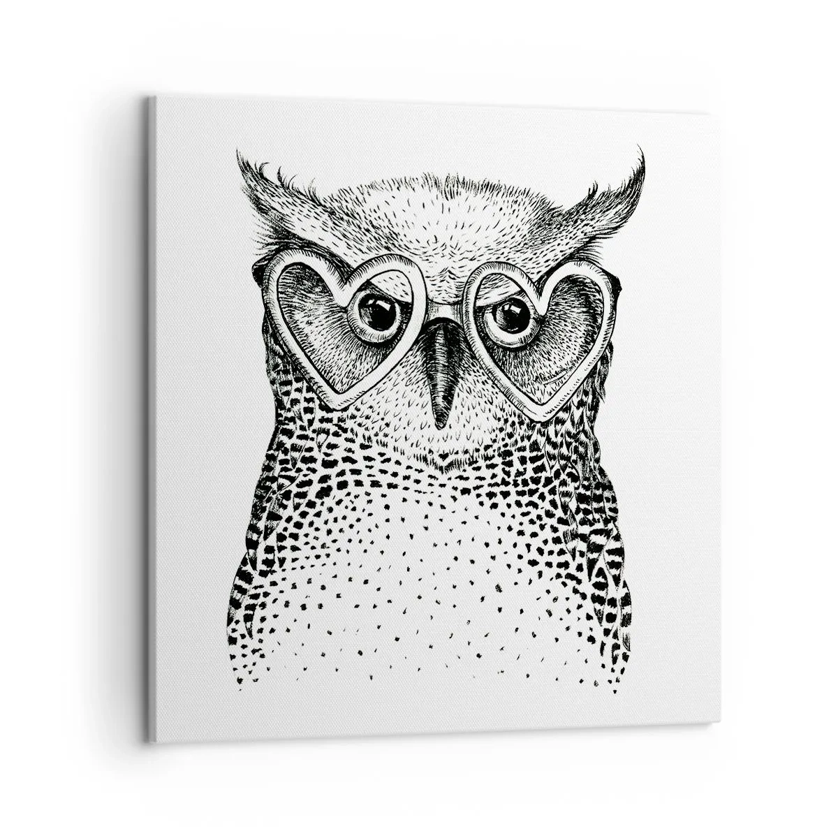 Tablou pe pânză - Cu înțelepciune și dragoste - 50x50 cm