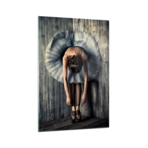 Tablou pe sticlă - Când muzica se oprește - 70x100 cm