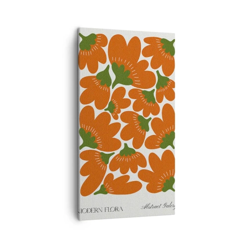 Tablou pe pânză - Din viața unei flori - 45x80 cm