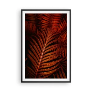 Poster în ramă neagră - Ardoarea vieții - 61x91 cm