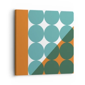 Tablou pe pânză - Sus și pe diagonală - 30x30 cm