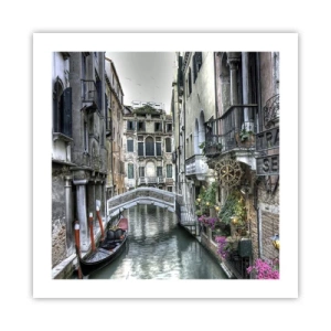 Poster - Timp de secole în reverie tăcută - 50x50 cm