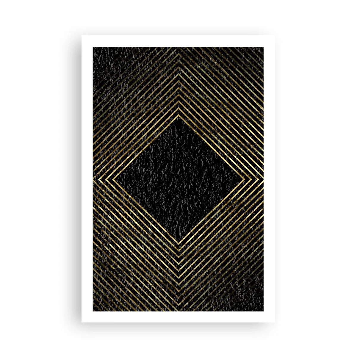 Poster - Geometrie în stil glamour - 61x91 cm