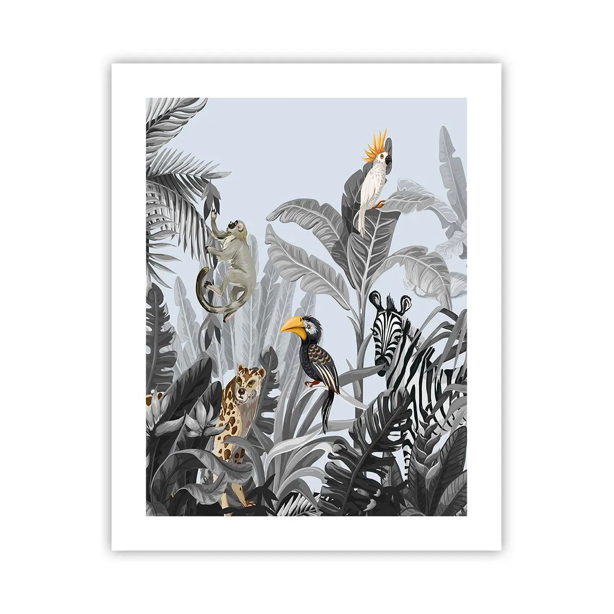 Poster - O fabulă africană - 40x50 cm