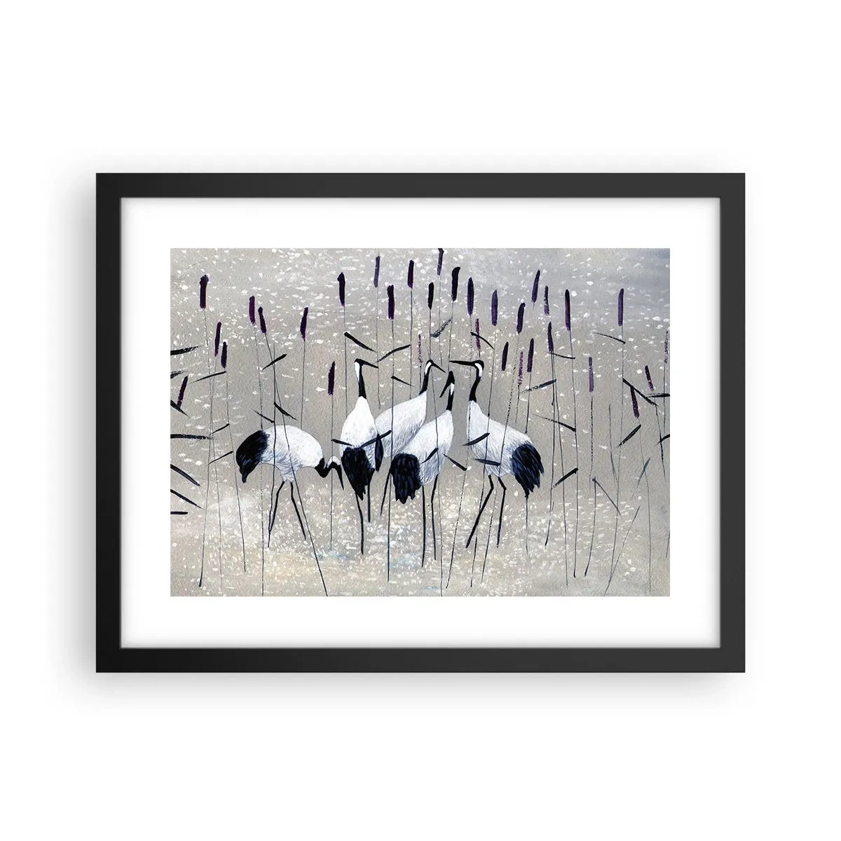 Poster în ramă neagră - Printre ai tăi - 40x30 cm