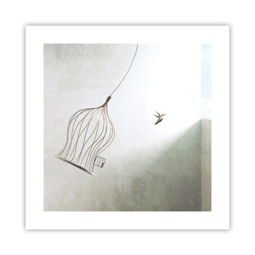 Poster - Eliberat - 40x40 cm