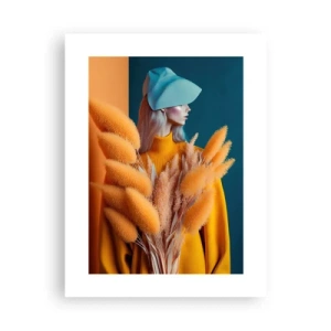 Poster - Portret pufos - 30x40 cm