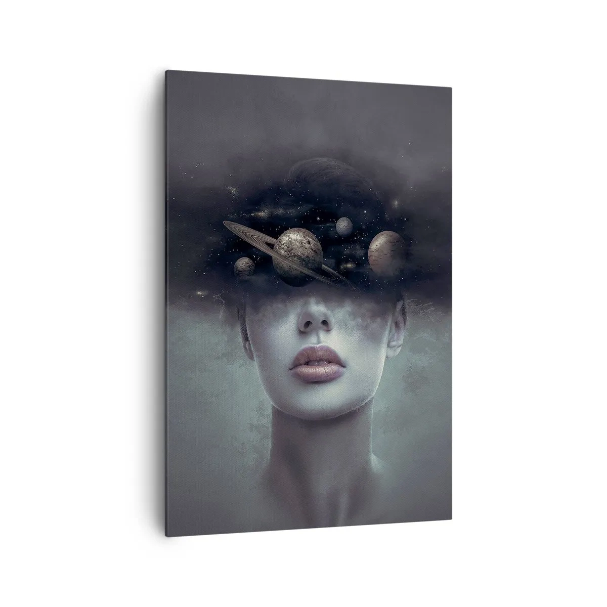 Tablou pe pânză - Și planetele o iau razna... - 70x100 cm