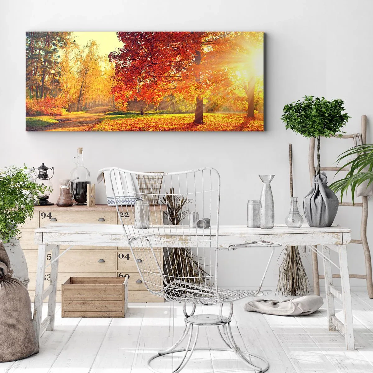 Tablou pe pânză - Roșcatul este frumos - 100x40 cm