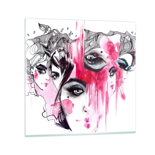 Tablou pe sticlă - , - 30x30 cm