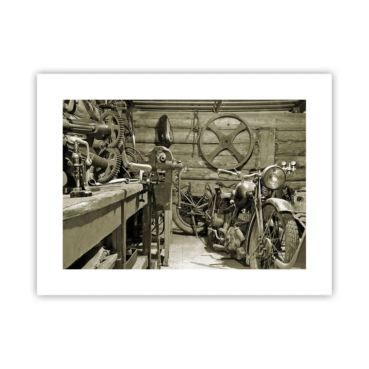 Poster - În șopronul unchiului Vlad - 40x30 cm