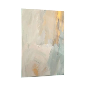 Tablou pe sticlă - Abstracție - lumea blândeții - 50x70 cm