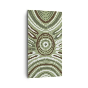 Tablou pe pânză - Explozie de emoții - 45x80 cm