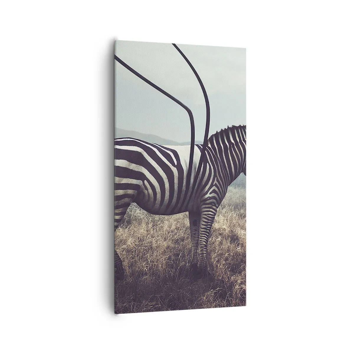 Tablou pe pânză - Atenție! Defecțiune - 65x120 cm