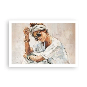 Poster - Portret în plin soare - 91x61 cm