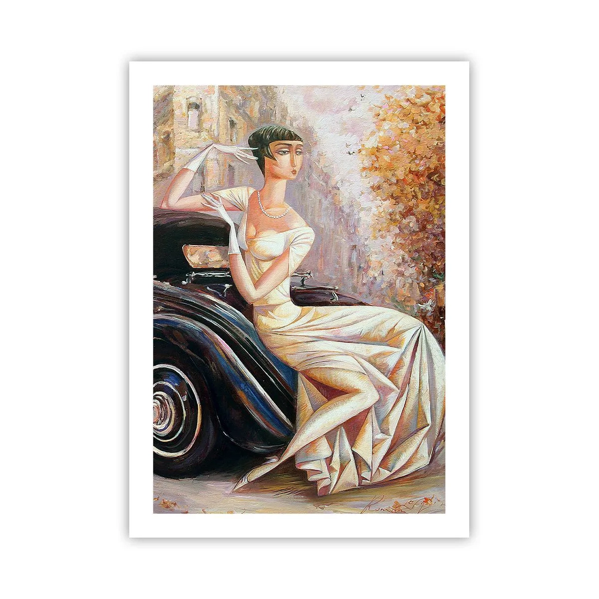 Poster - Eleganță retro - 50x70 cm