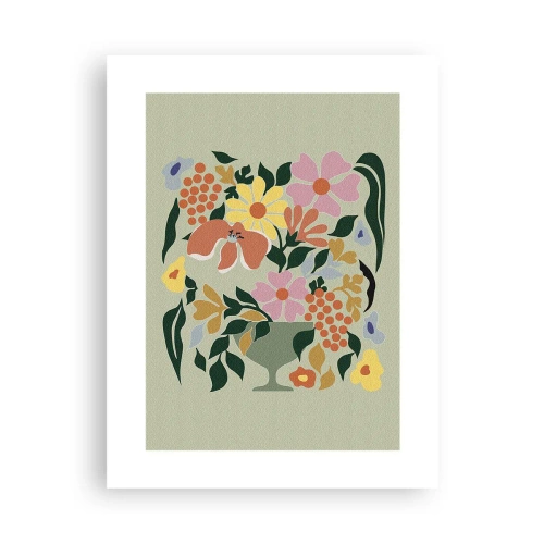 Poster - Buchet plin de viață - 30x40 cm