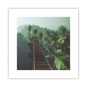 Poster - Deasupra cazanului verde - 30x30 cm