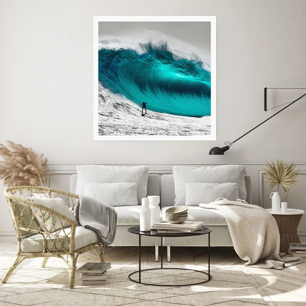 Poster - Provocare acceptată - 40x40 cm