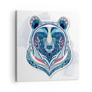 Tablou pe pânză - Trăiască Groenlanda! - 50x50 cm