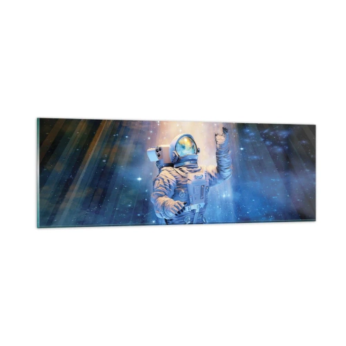 Tablou pe sticlă - În cele din urmă am ajuns - 90x30 cm