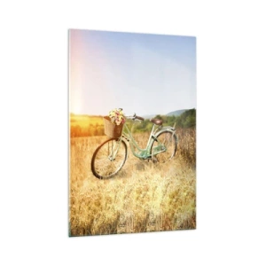 Tablou pe sticlă - Mă odihnesc aici un pic - 70x100 cm