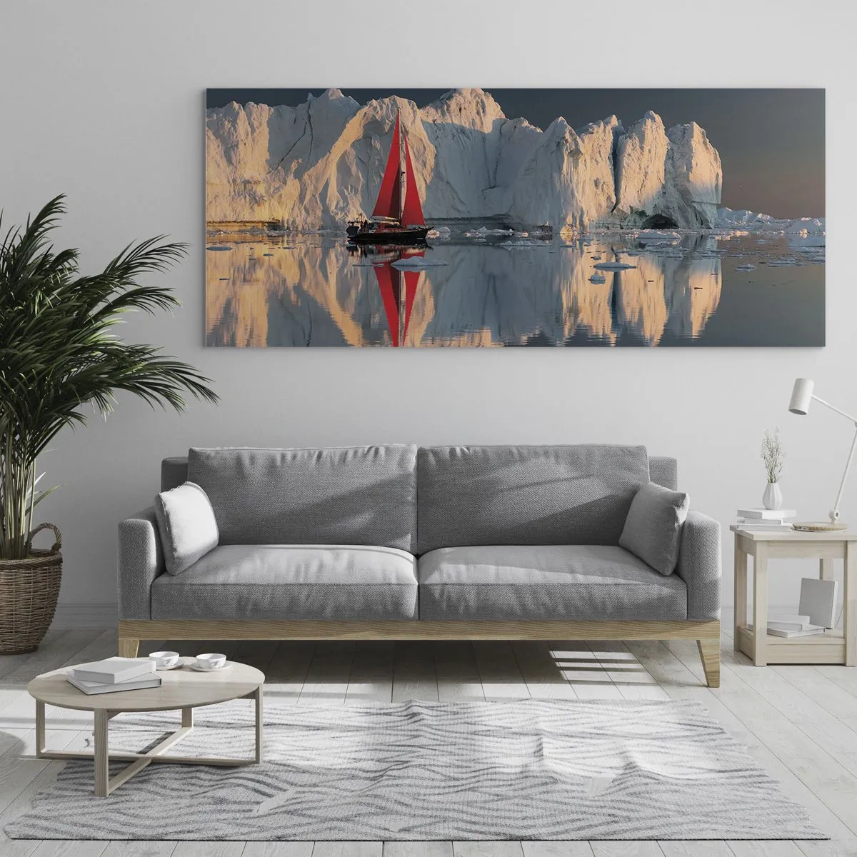 Tablou pe sticlă - La capătul lumii - 120x50 cm