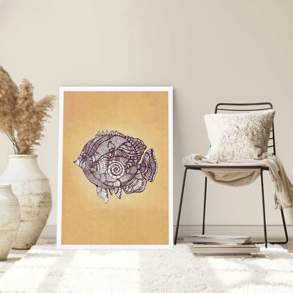 Poster - Dintr-un ocean de ornamente - 61x91 cm