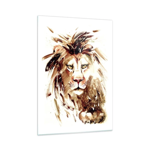 Tablou pe sticlă - Putere și demnitate - 50x70 cm