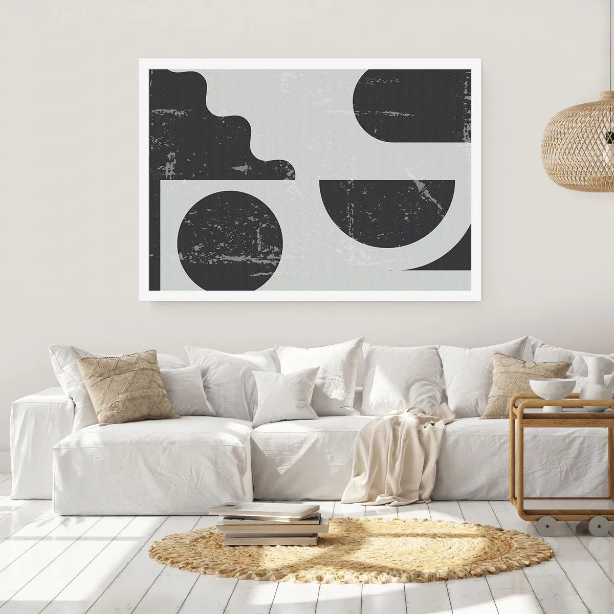 Poster - Compoziție deasupra și dedesubt - 40x30 cm