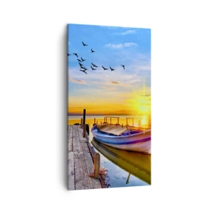 Tablou pe pânză - La revedere, până mâine - 45x80 cm