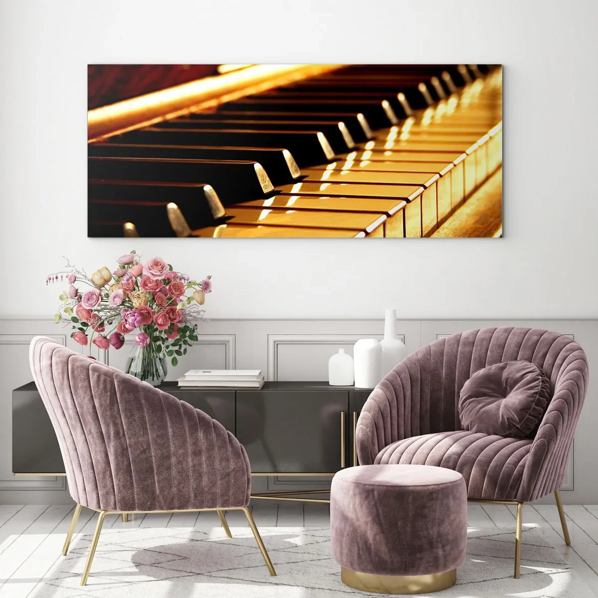 Tablou pe sticlă - Posibilități nelimitate - 90x30 cm