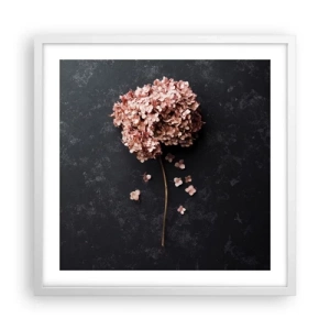 Poster în ramă albă - Un semn cu adevărat romantic - 50x50 cm