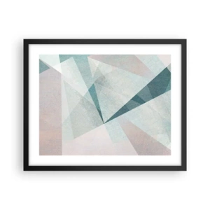 Poster în ramă neagră - Calm și totuși dinamic - 50x40 cm