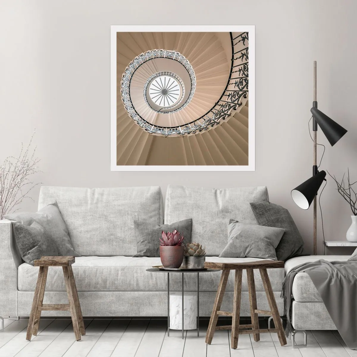 Poster - În interiorul cochiliei - 40x40 cm