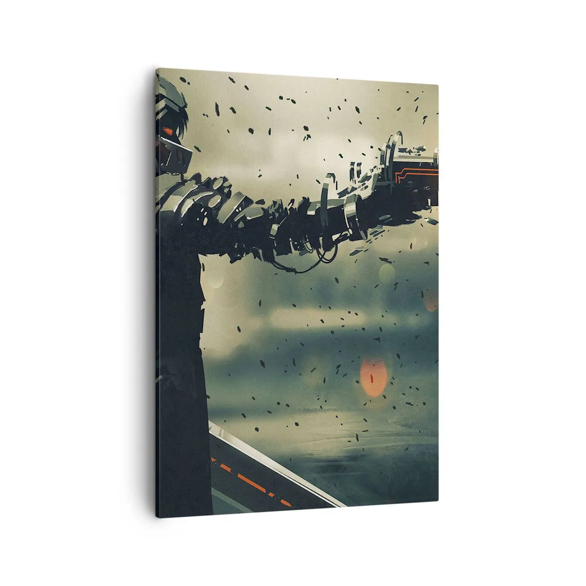 Tablou pe pânză - Armă letală - propriul tău Terminator - 50x70 cm