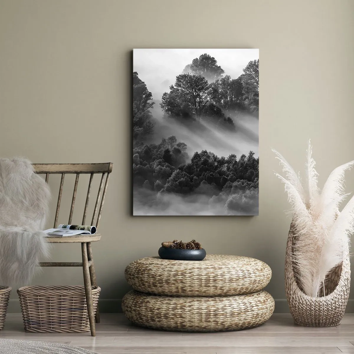 Tablou pe pânză - Trezindu-se din somn - 50x70 cm