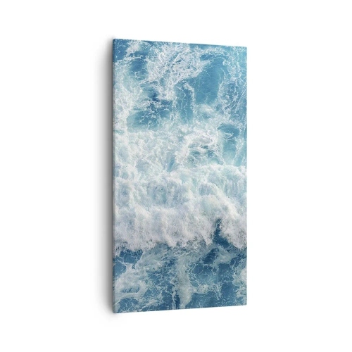 Tablou pe pânză - Cu bucurie și în salturi - 55x100 cm