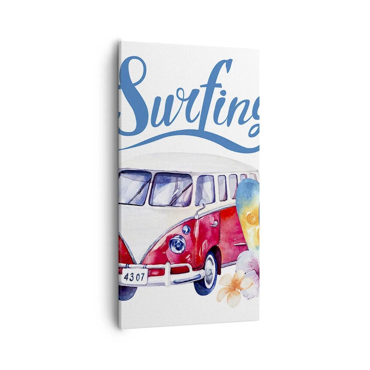 Tablou pe pânză - Un clasic pentru surferi - 55x100 cm