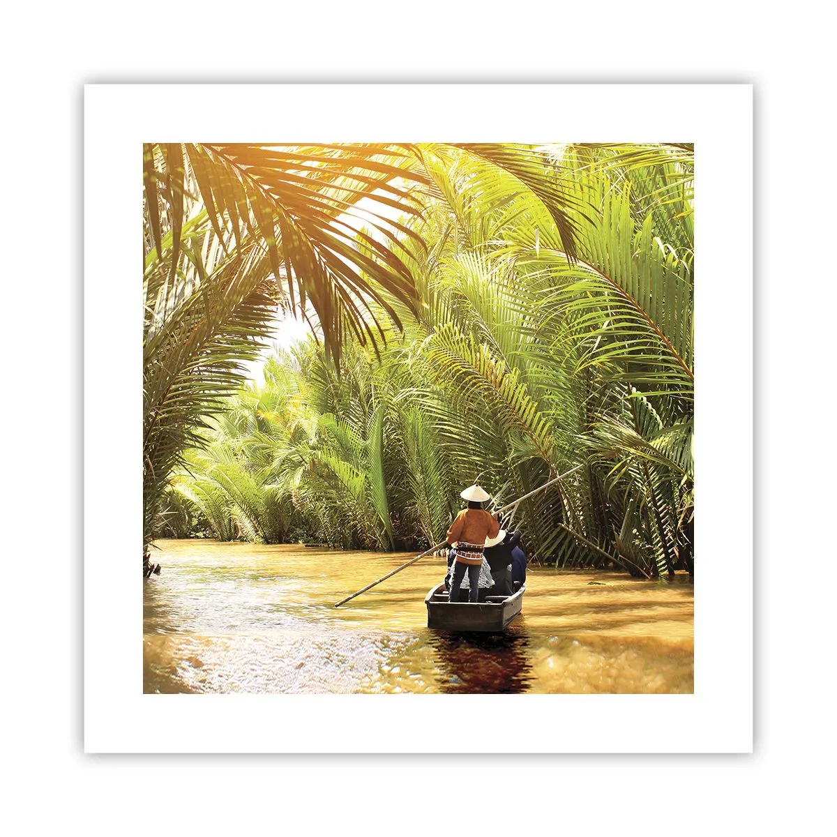 Poster - Prin cheile din palmieri - 40x40 cm