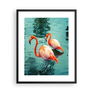 Poster în ramă neagră - Suntem bune de revistele de modă - 40x50 cm