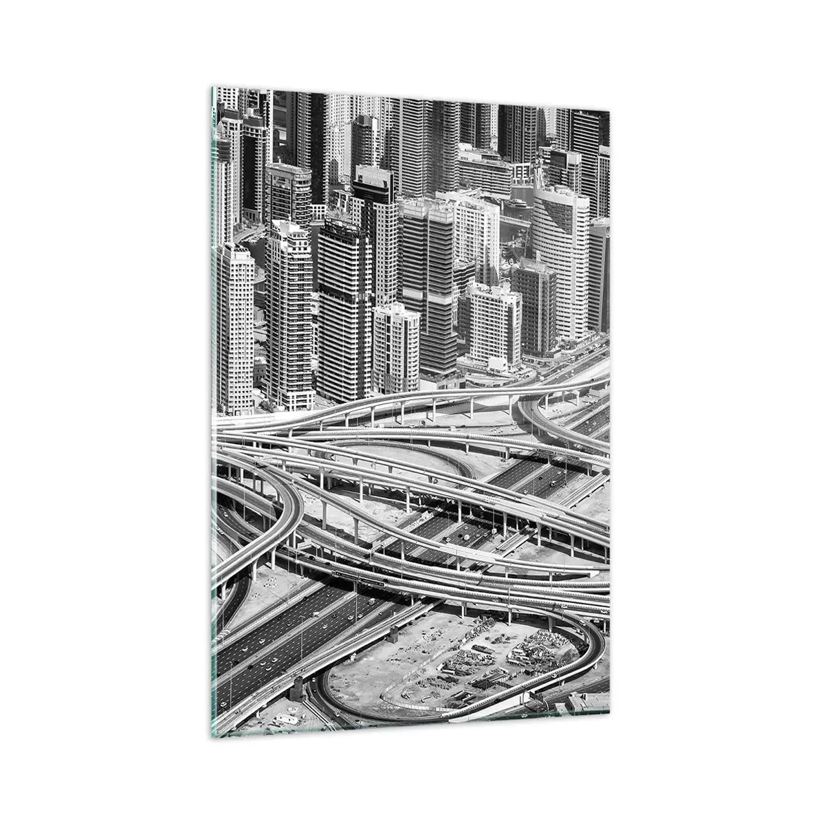 Tablou pe sticlă - Dubai - orașul imposibil - 80x120 cm