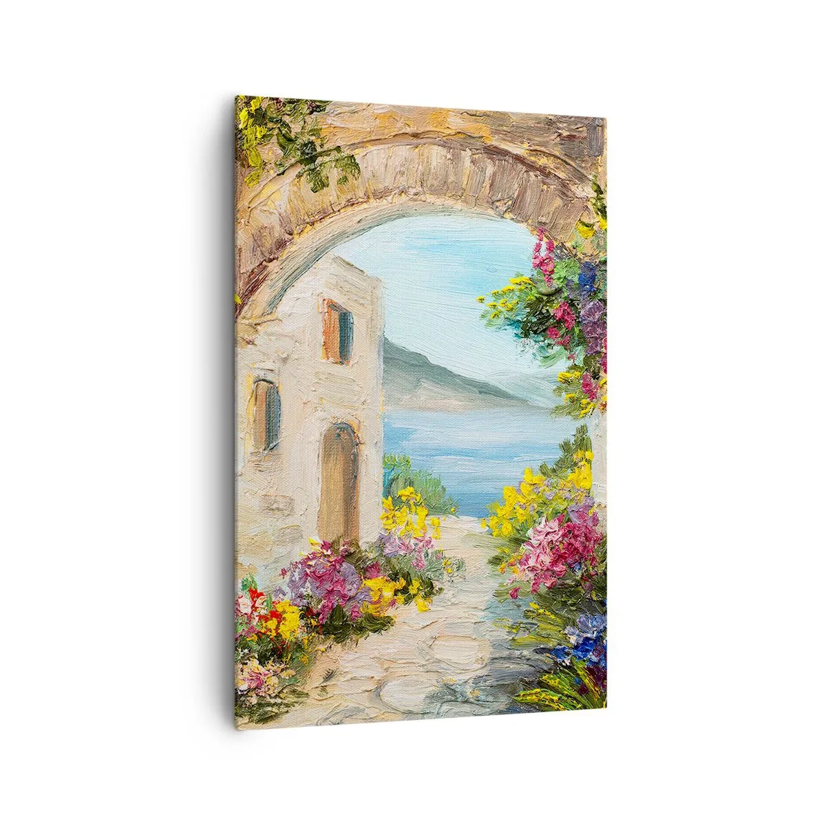 Tablou pe pânză - Farmecul peisajului de coastă - 80x120 cm