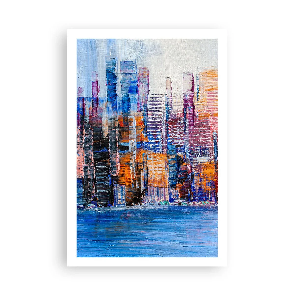 Poster - O metropolă veselă - 61x91 cm