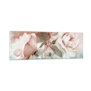 Tablou pe sticlă - Spiritul romantismului - 90x30 cm