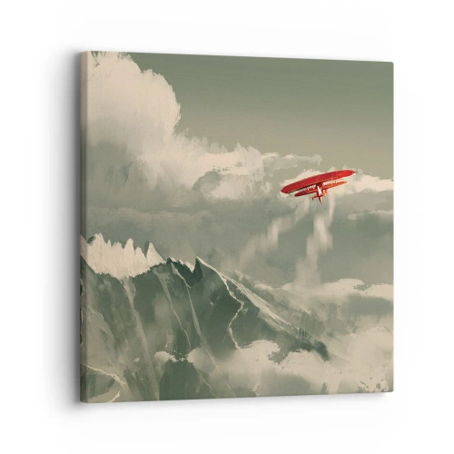 Tablou pe pânză - Un pionier neînfricat - 30x30 cm