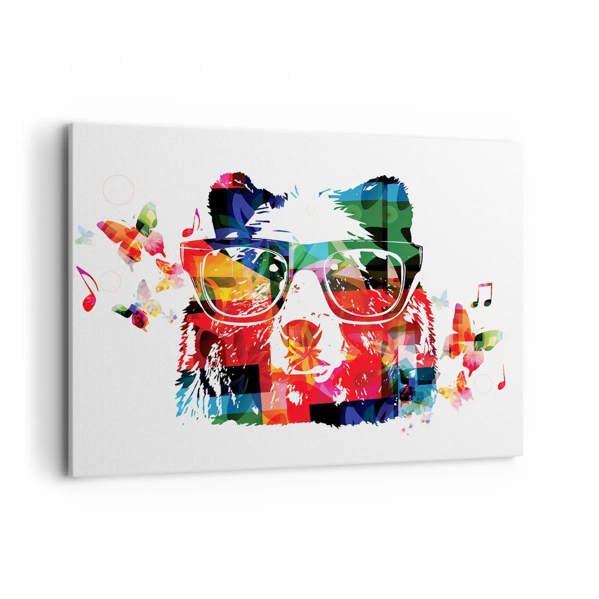 Tablou pe pânză - Îmi place ursul! - 100x70 cm